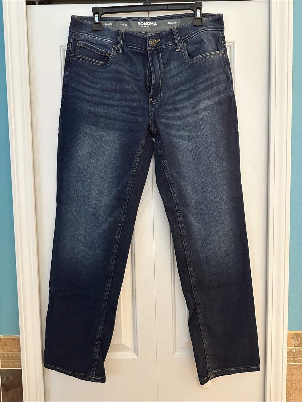 Sonoma Men’s Indigo Straight Jeans
